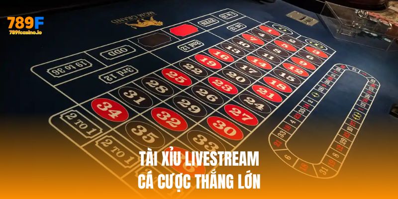Tài Xỉu Livestream 789F – Cá Cược Trực Tiếp, Thắng Lớn Mỗi Ngày